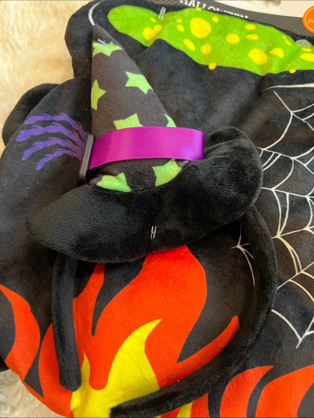 Carrier Cover Cauldron Halloween costume 2 piece set